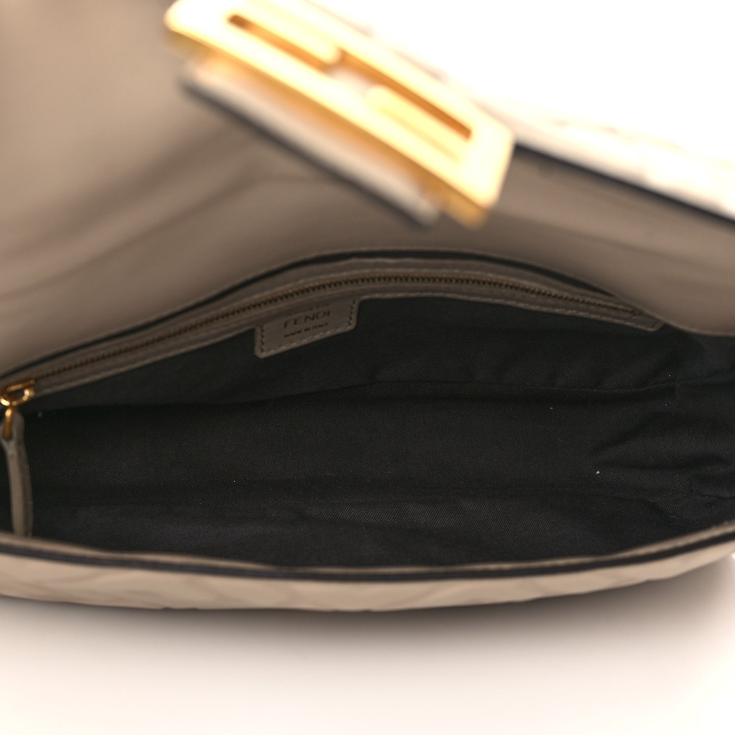 Nappa FF 1974 Embossed Baguette Nuvola