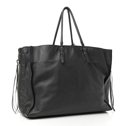 Balenciaga Veau Papier A4 Zip Around Tote Gris Fossile 3 of 10