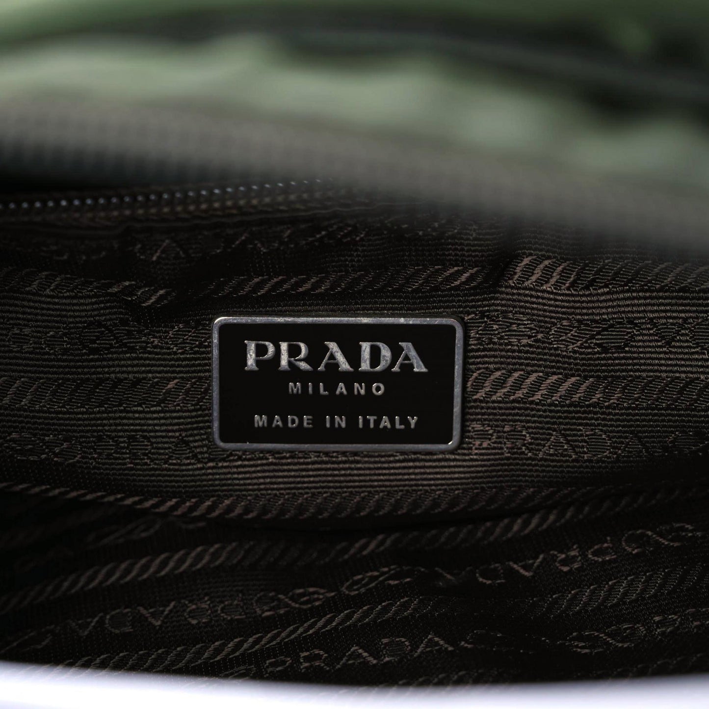 Tessuto Nylon Hobo Green