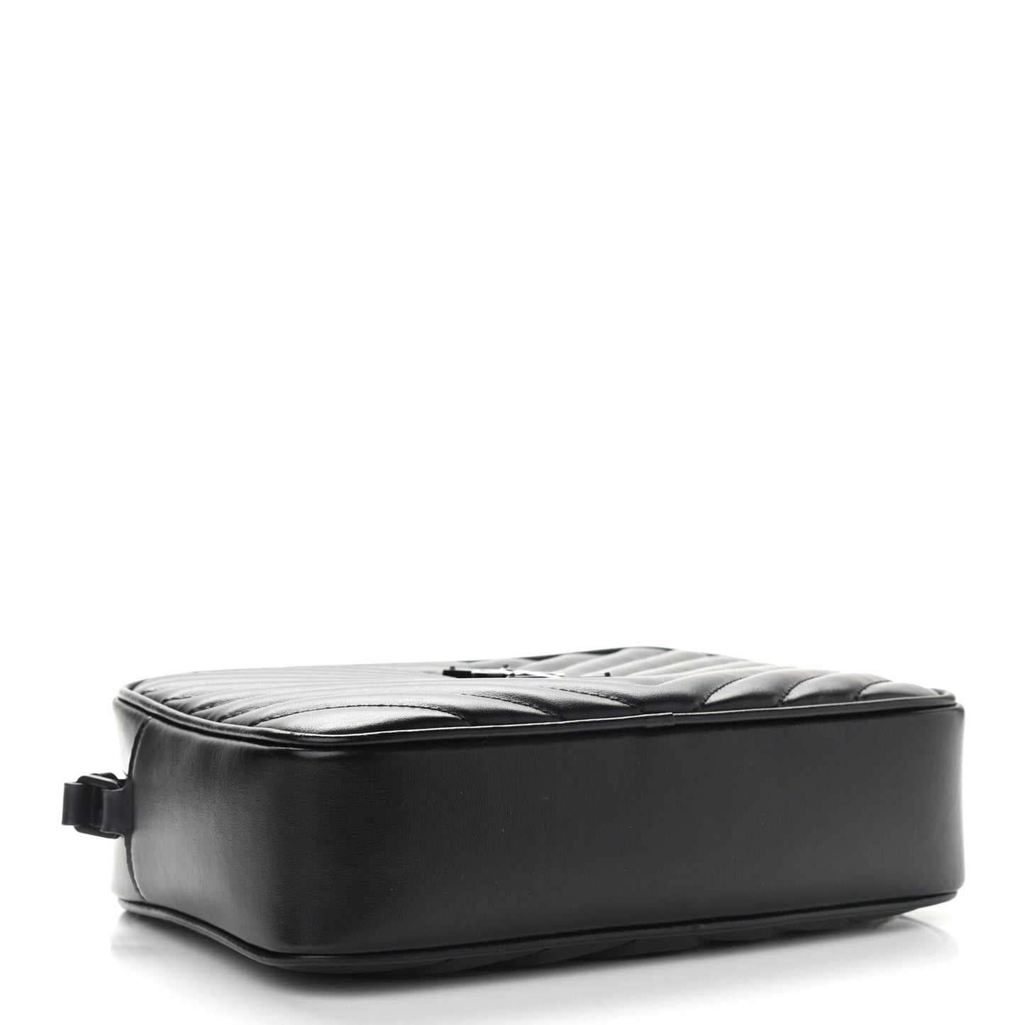 Calfskin Matelasse Monogram Lou Camera Bag Black