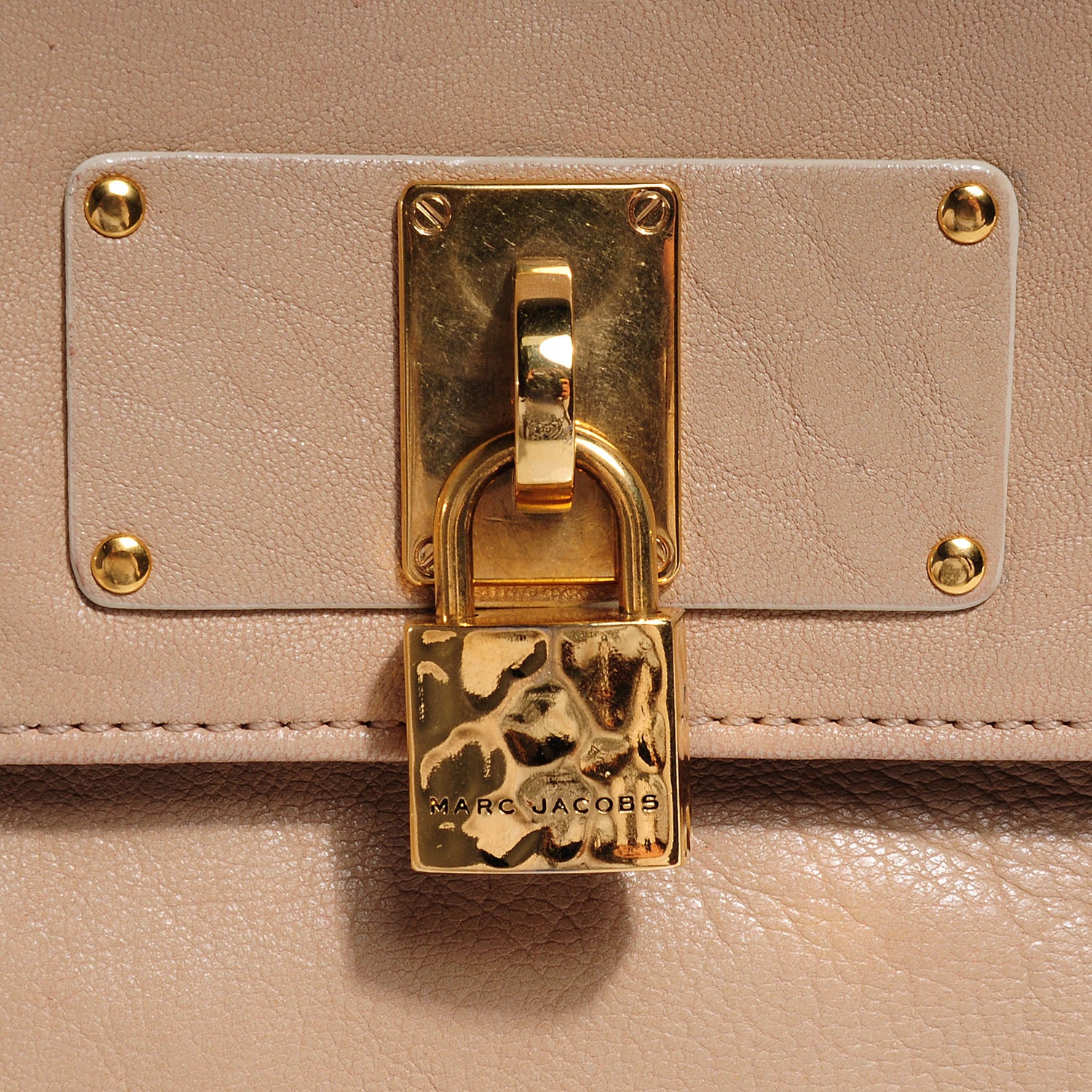Marc Jacobs Leather Large Eugenie Clutch Sand 7 of 10