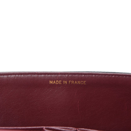 Chanel Lambskin Quilted Medium Double Flap Black 12 of 14