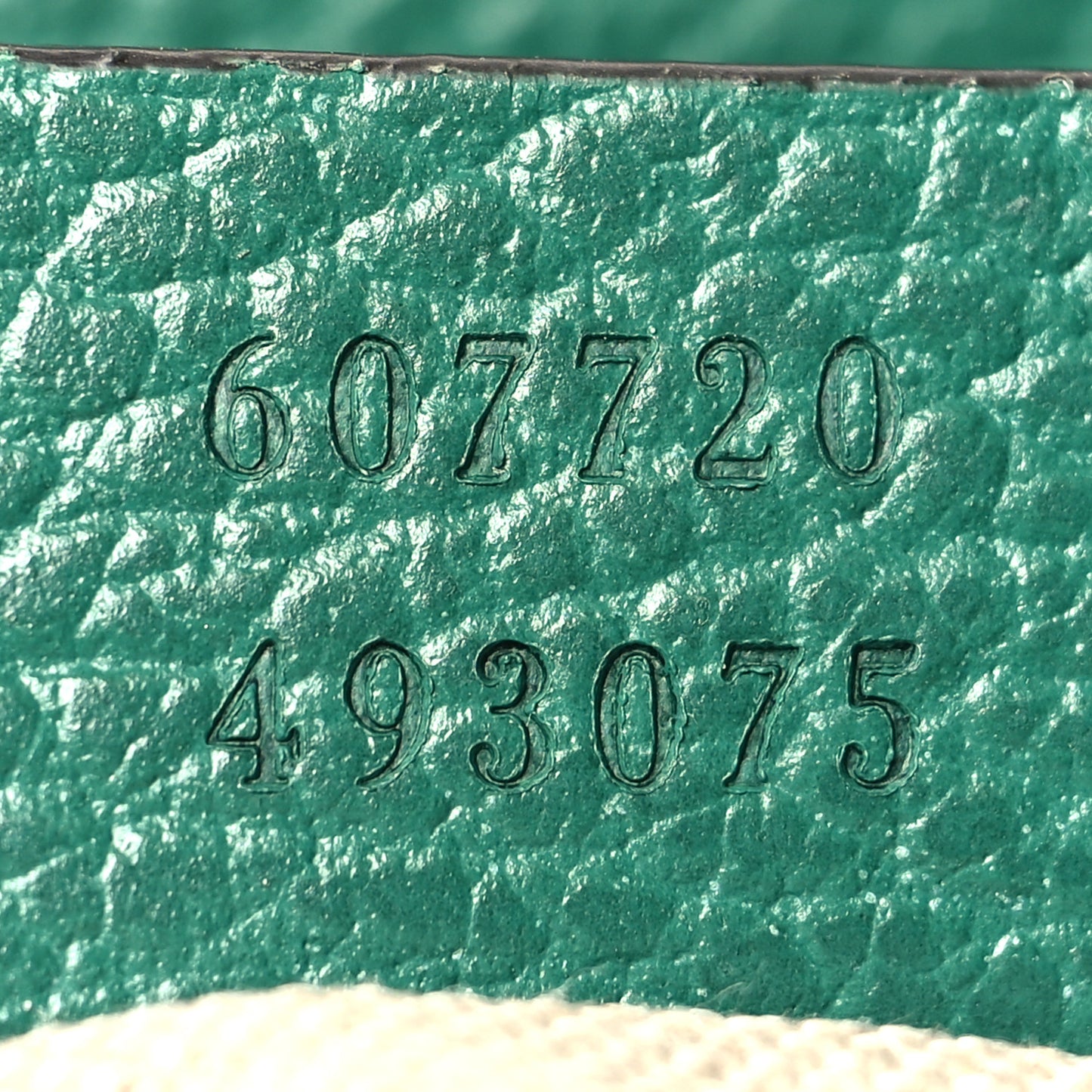 Dollar Calfskin Interlocking G Crossbody Bag Emerald
