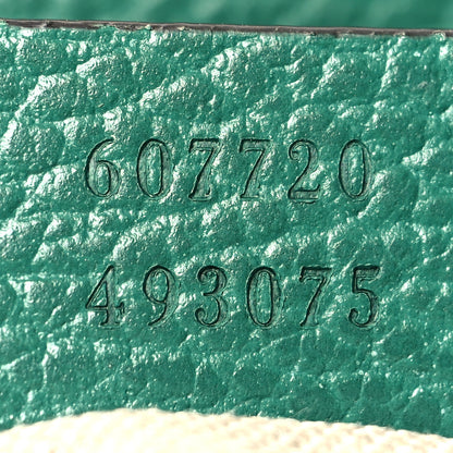 Gucci Dollar Calfskin Interlocking G Crossbody Bag Emerald 8 of 11