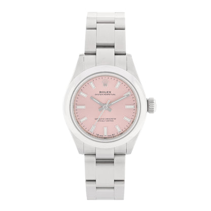 Rolex Stainless Steel 28mm Oyster Perpetual Datejust Watch Candy Pink 276200 Pink 1 of 5