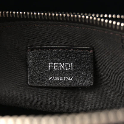 Fendi Vitello Dolce Scalloped Studded Medium By The Way Boston Bag Blu Notte 6 of 15