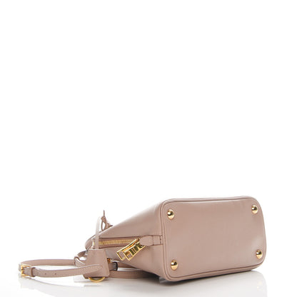 Prada Saffiano Vernice Small Promenade Tote Cammeo 5 of 8