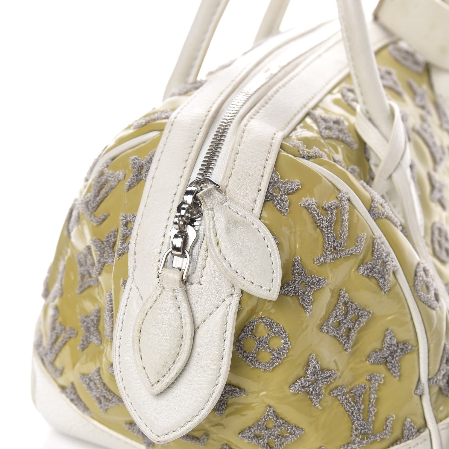 Louis Vuitton Monogram Bouclettes Speedy Round Perle 14 of 14
