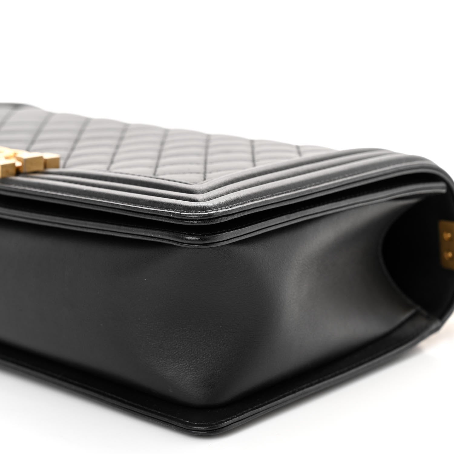 Chanel Calfskin Quilted New Medium Boy Flap Black 10 of 10