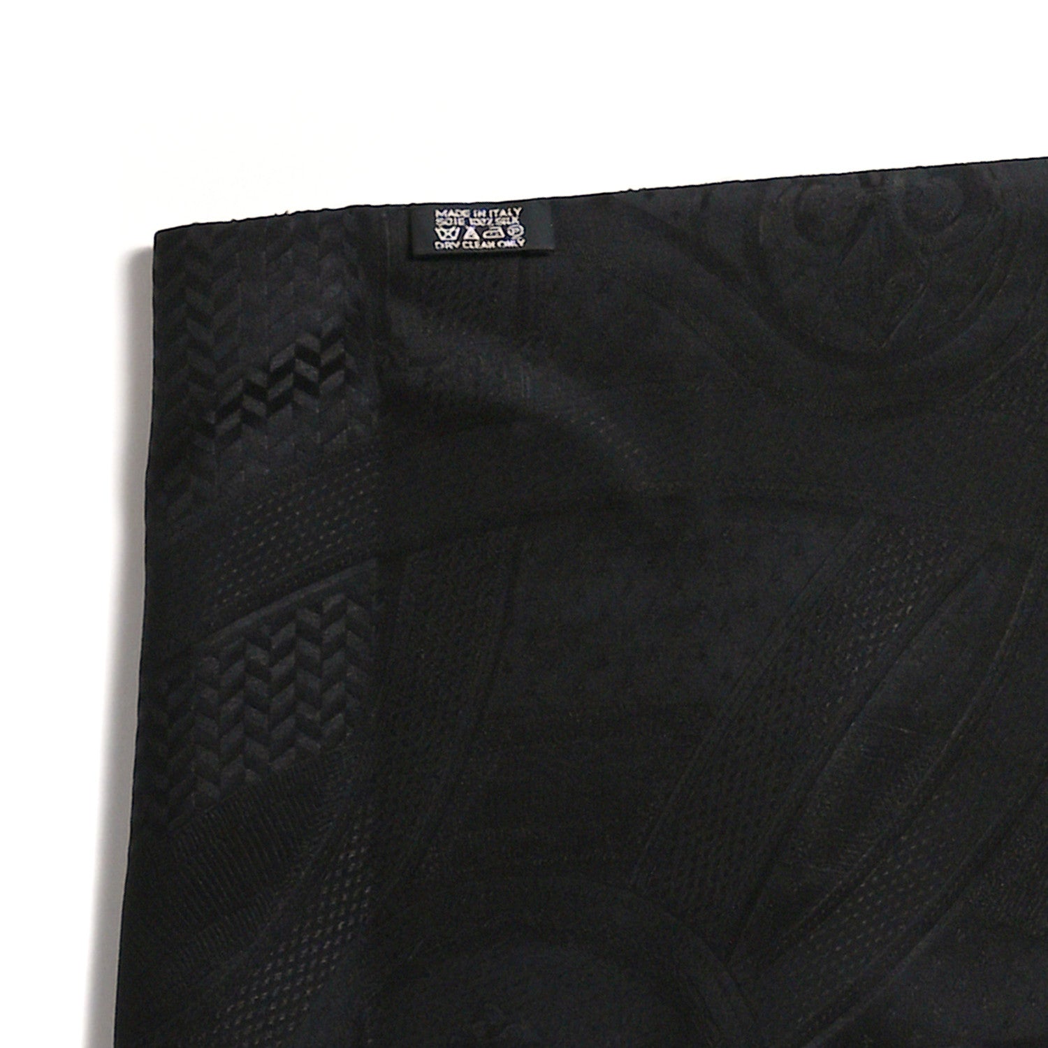 Hermes Silk Cavalcadour Maxi Twilly Black 3 of 3