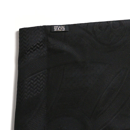 Hermes Silk Cavalcadour Maxi Twilly Black 3 of 3