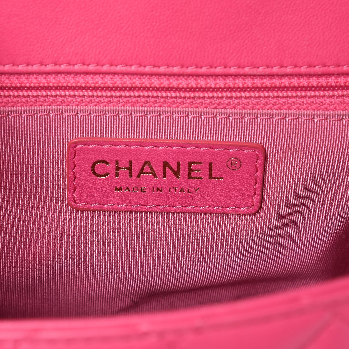 Lambskin Quilted Medium Mademoiselle Chic Flap Pink