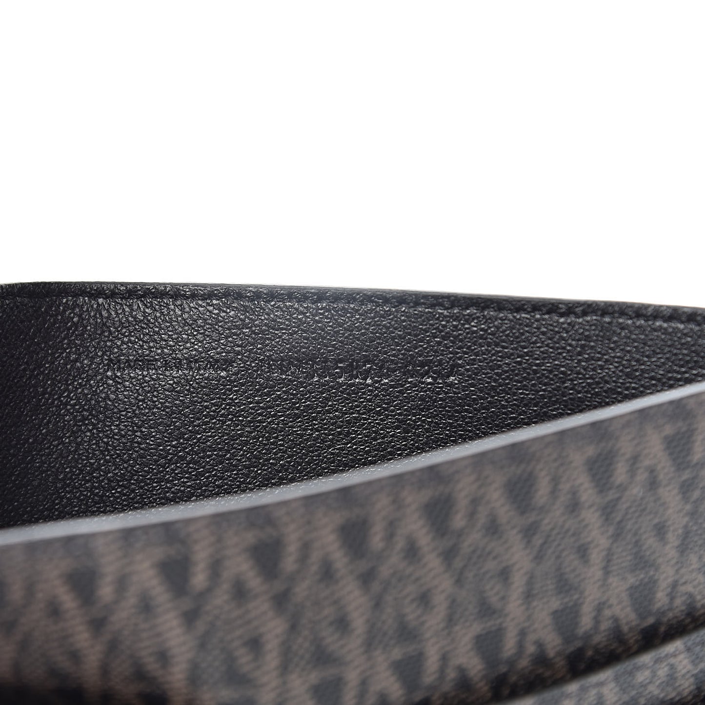 Classic Toile Monogram Fragments Pouch Black Lino