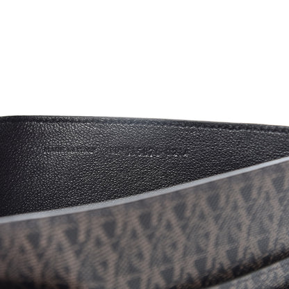 Saint Laurent Classic Toile Monogram Fragments Pouch Black Lino 7 of 8