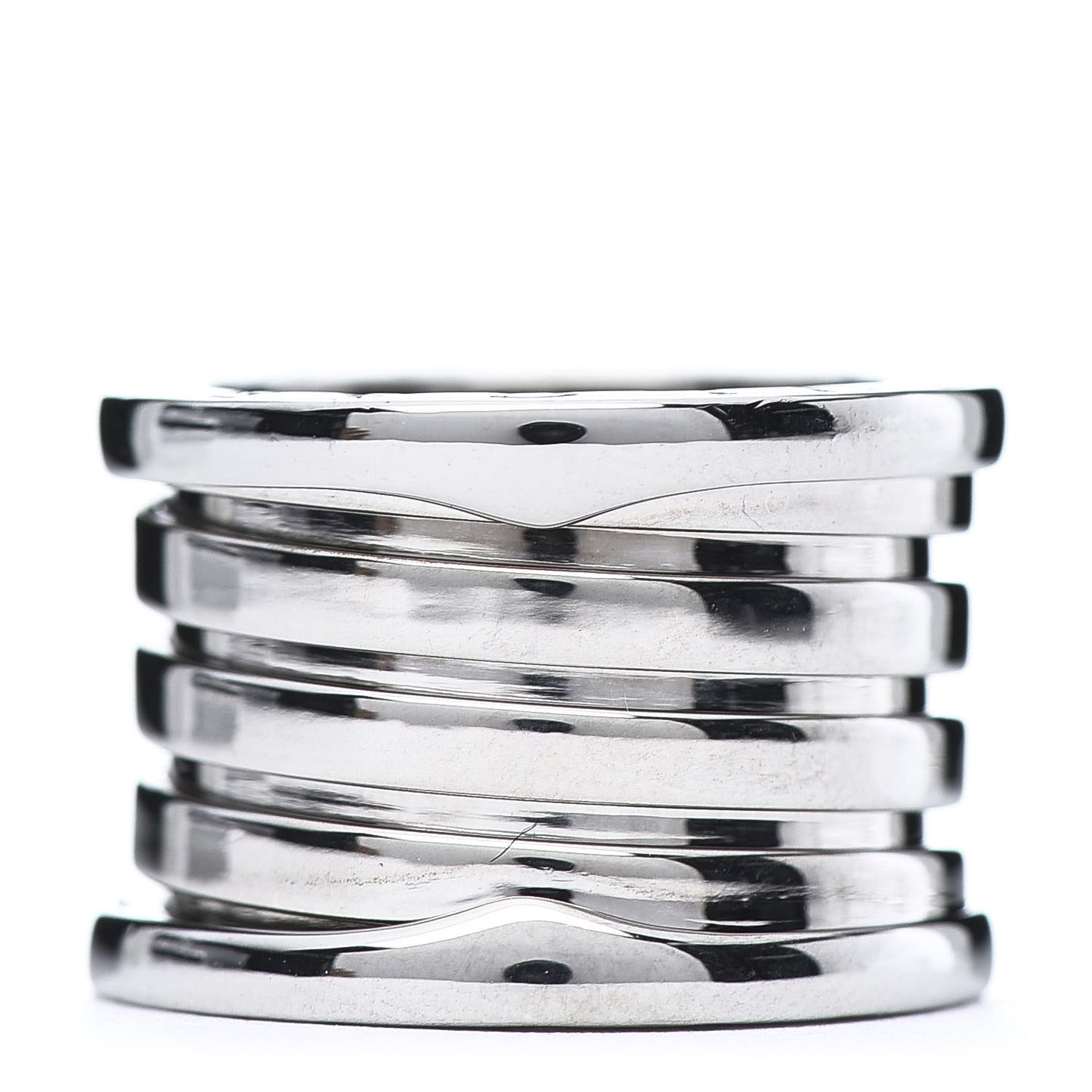 18K White Gold B.Zero1 Five-Band Ring 46 3.75