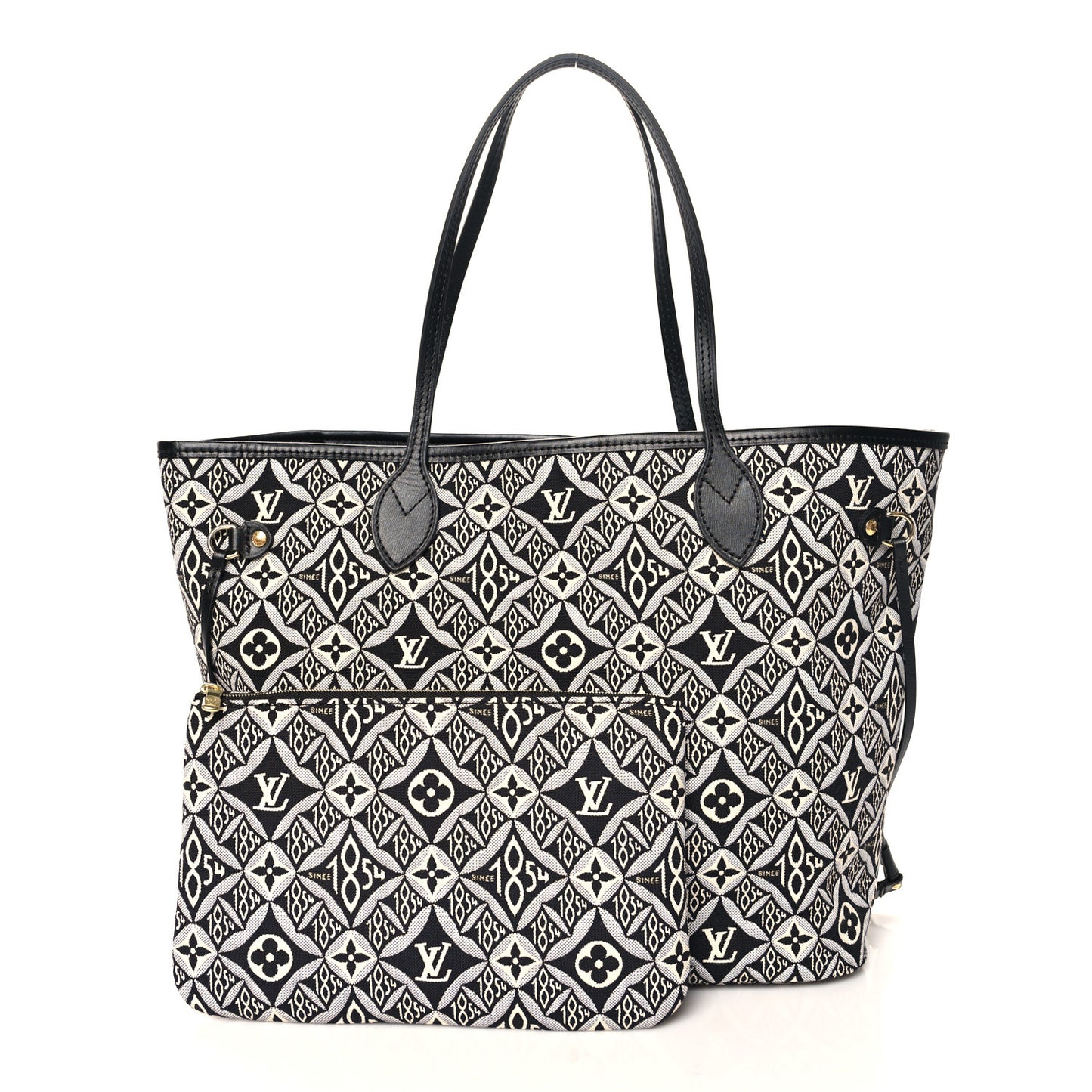 Jacquard Since 1854 Neverfull MM Grey