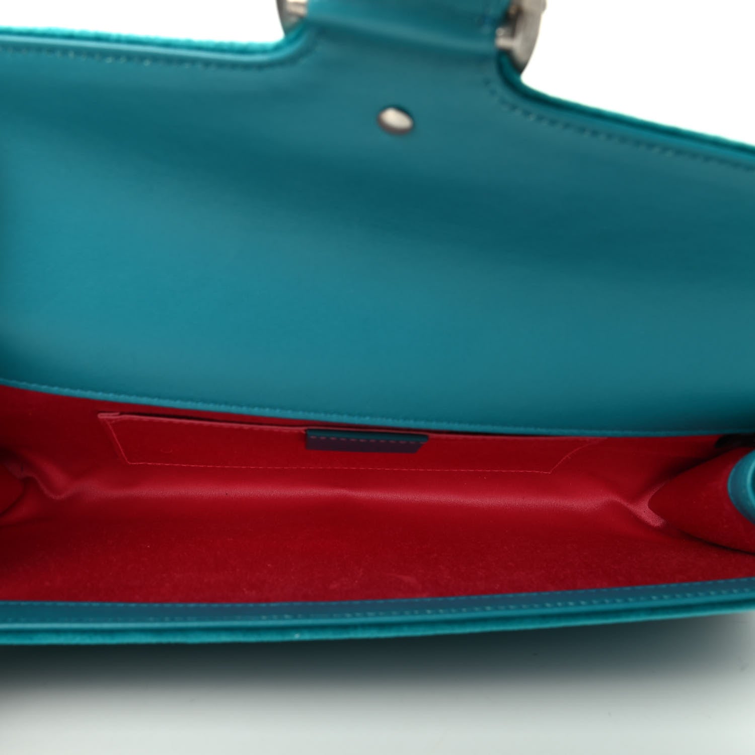 Gucci Velvet Dionysus Clutch Pavone 5 of 6
