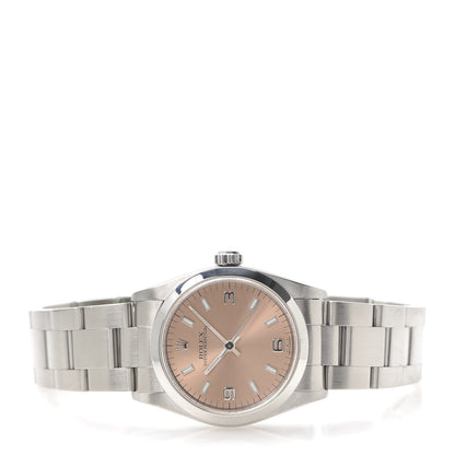 Rolex Stainless Steel 31mm Oyster Perpetual Watch Pink 77080 3 of 5