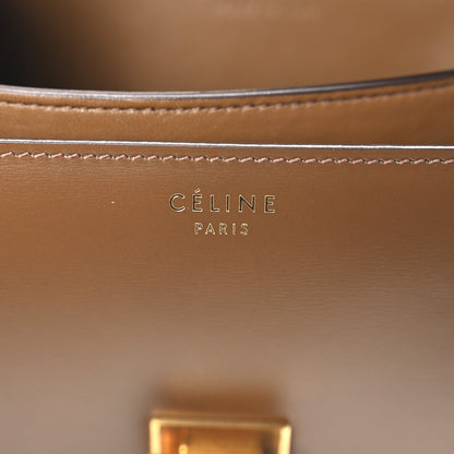 Celine Smooth Calfskin Medium Classic Box Flap Bag Camel 6 of 10