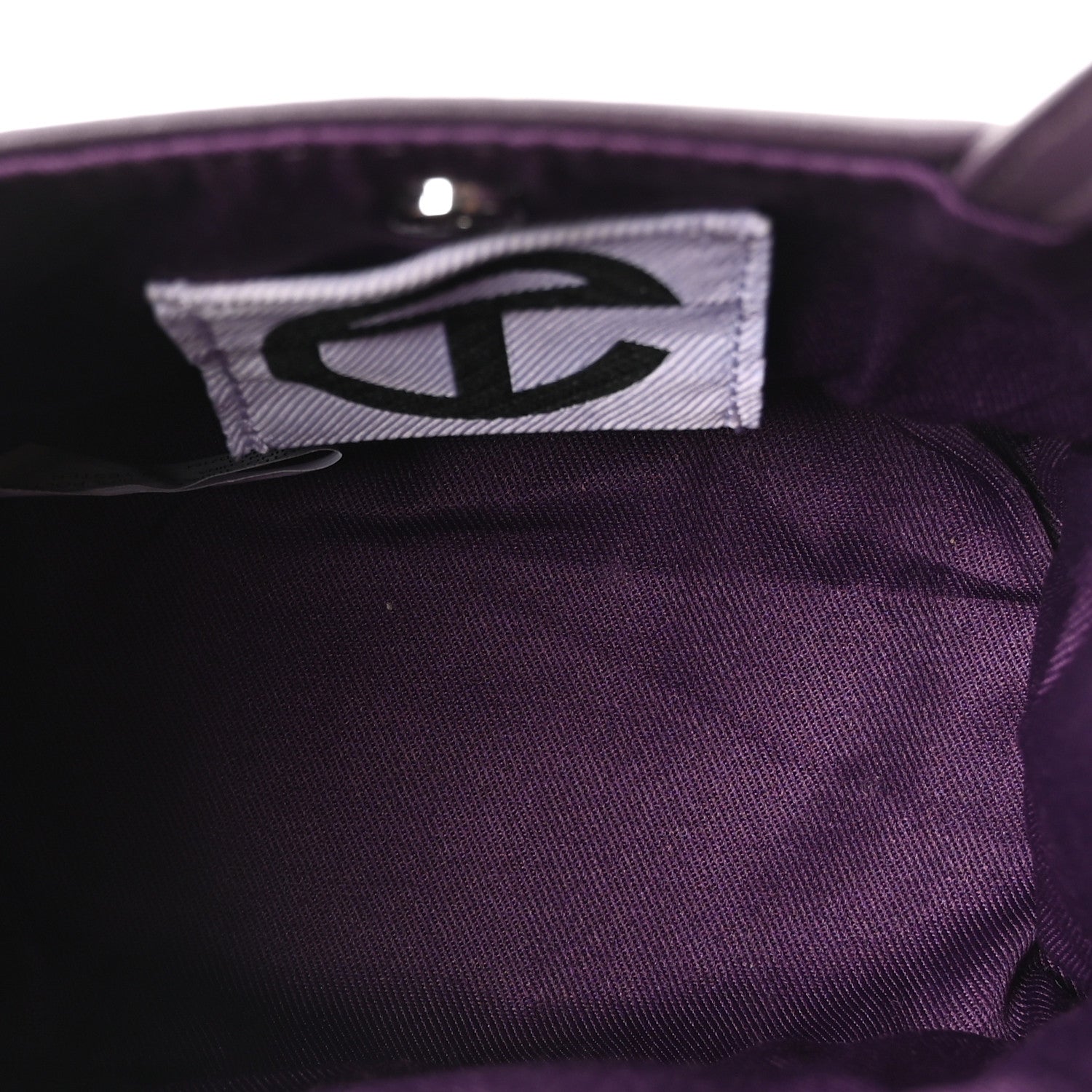 Telfar Vegan Leather Small Shopping Bag Eggplant 5 of 10