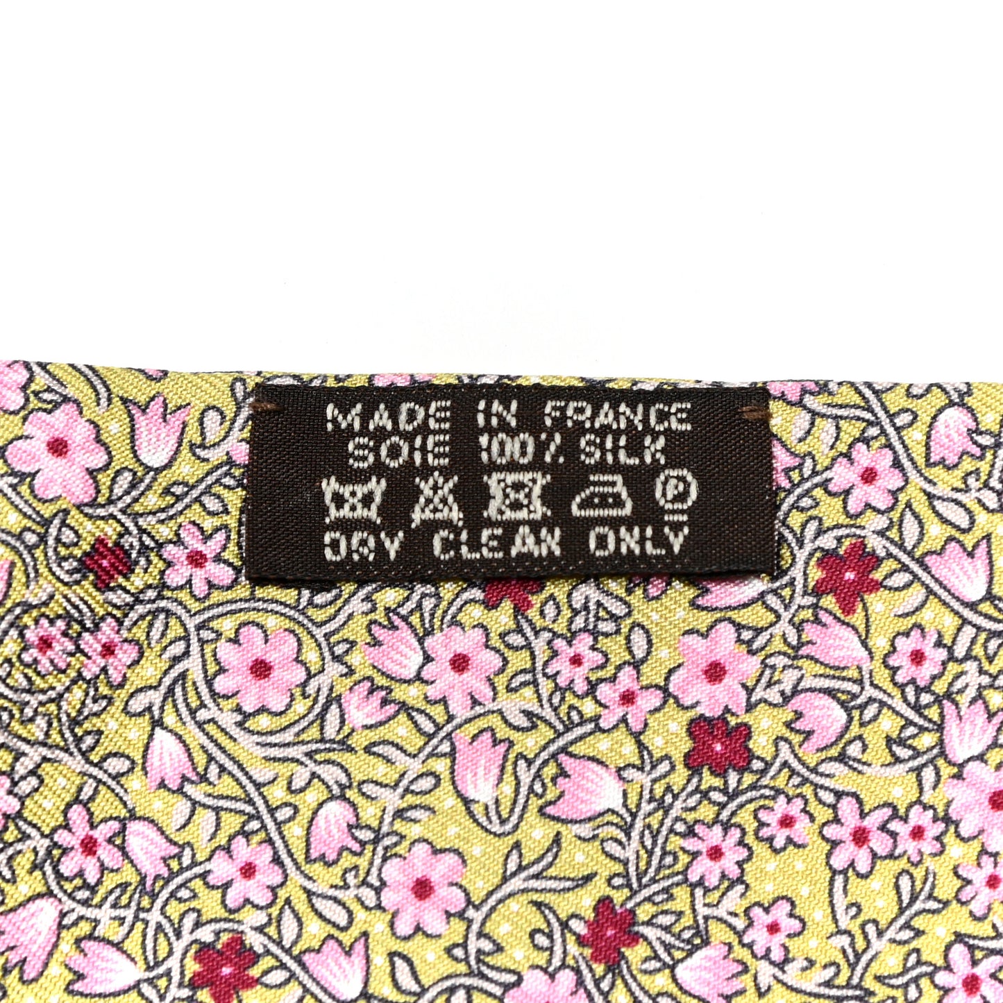 Silk Sangles en Zigzag Fleuries Maxi Twilly