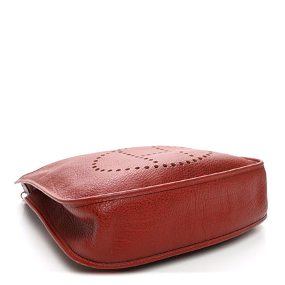 Hermes Buffle Skipper Evelyne GM Rouge H 4 of 11