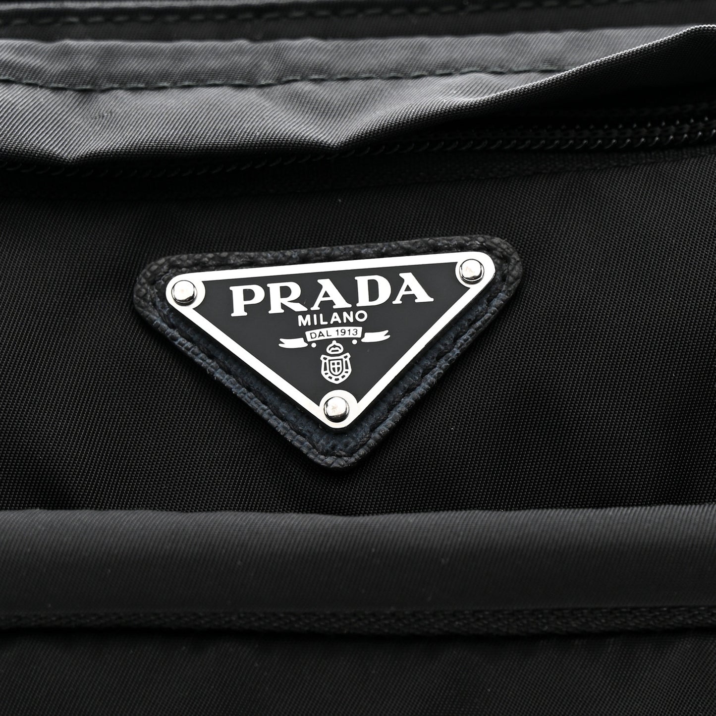 Re-Nylon Tessuto Marsupio Belt Bag Black