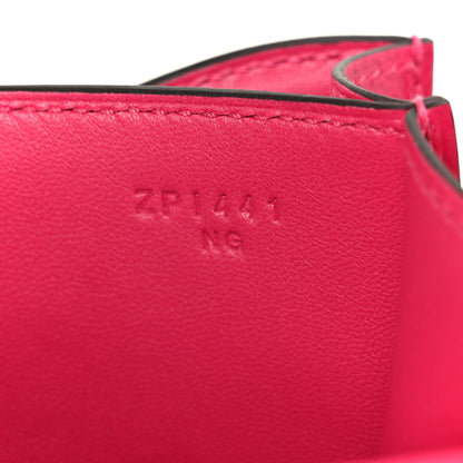 Hermes Epsom Shiny Alligator Constance 18 Rose Mexico 7 of 12