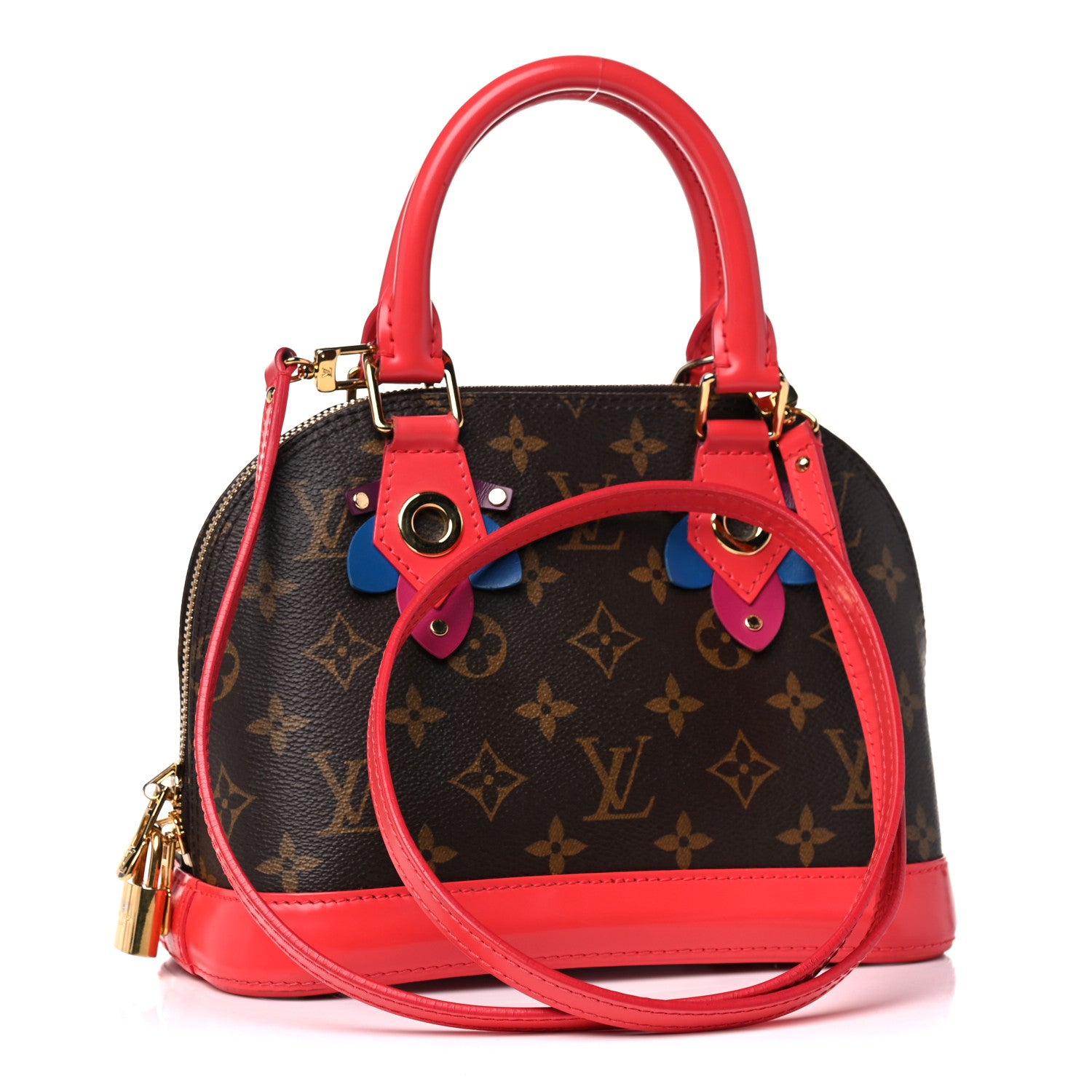 Louis Vuitton Monogram Totem Alma BB Flamingo 3 of 25
