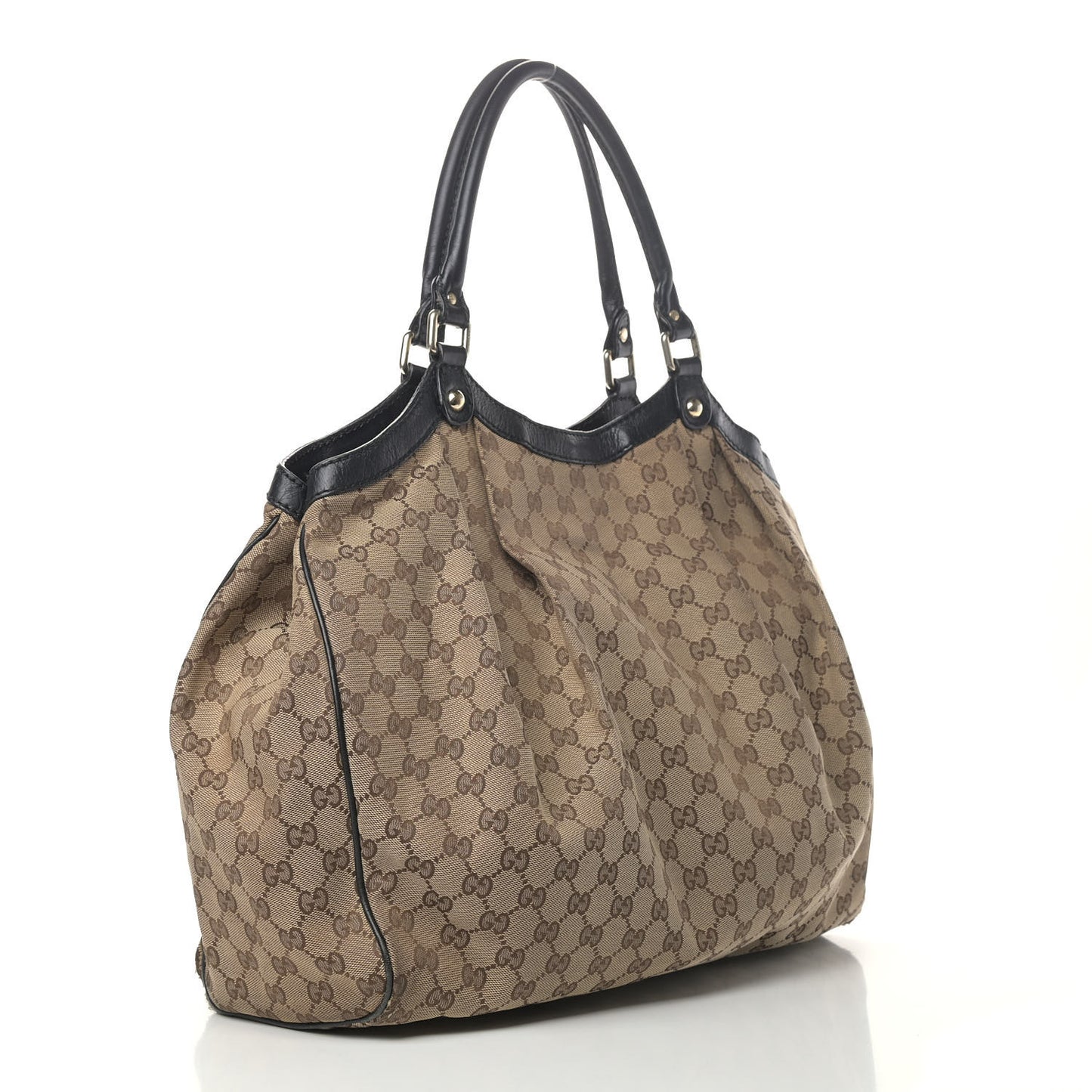 Monogram Large Sukey Tote Dark Brown