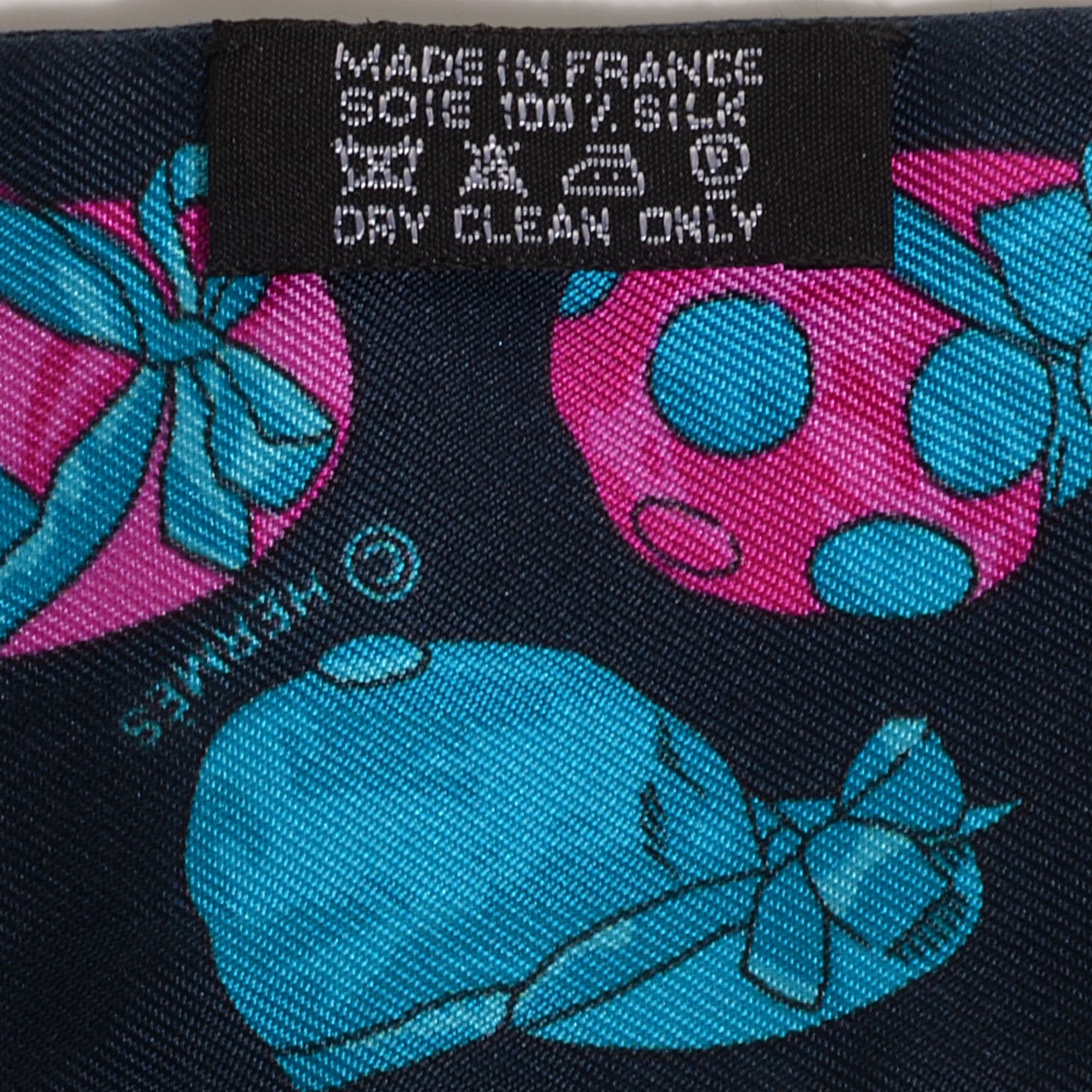 Hermes Silk Jockey Twilly Caban Rose Vif Canard 3 of 6