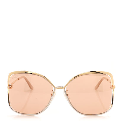 Cartier Metal Trinity Sunglasses CT0225SA Gold Silver 2 of 8