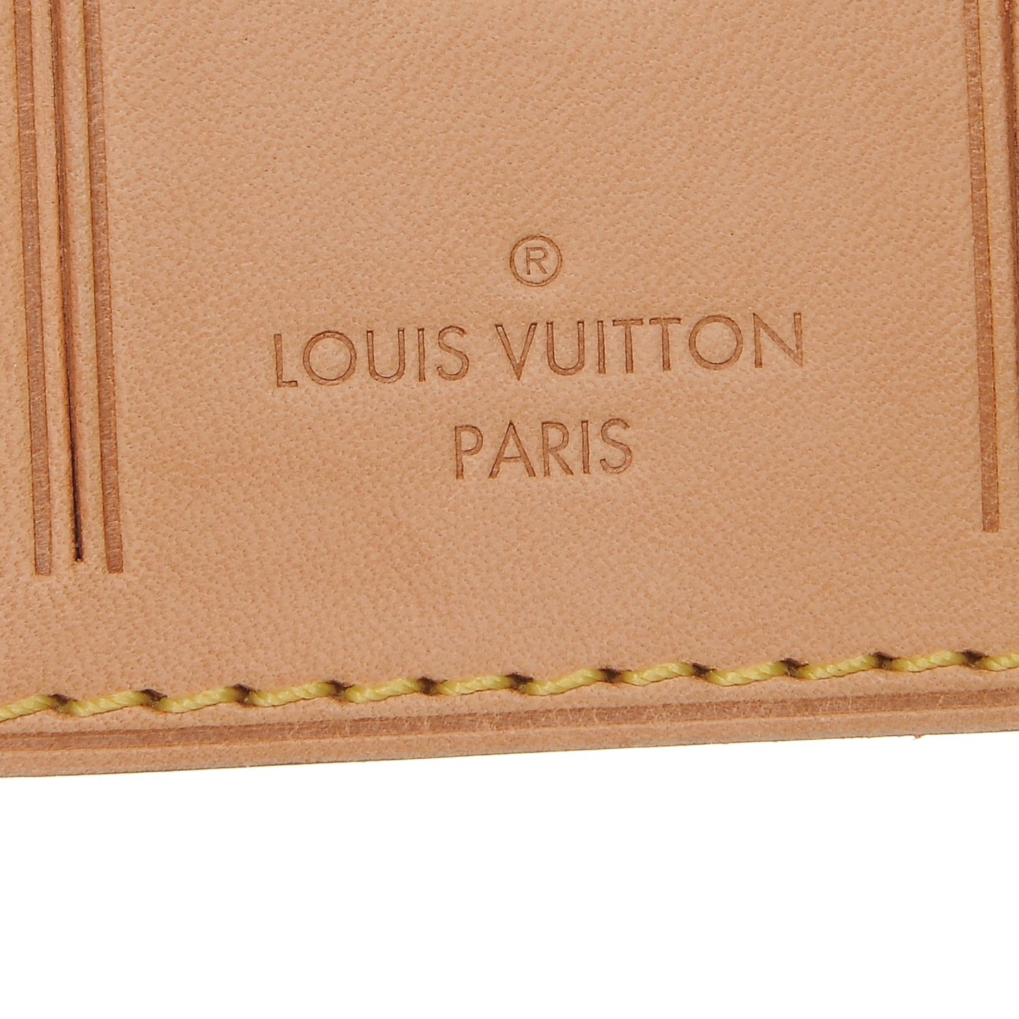 Vachetta Luggage Tag