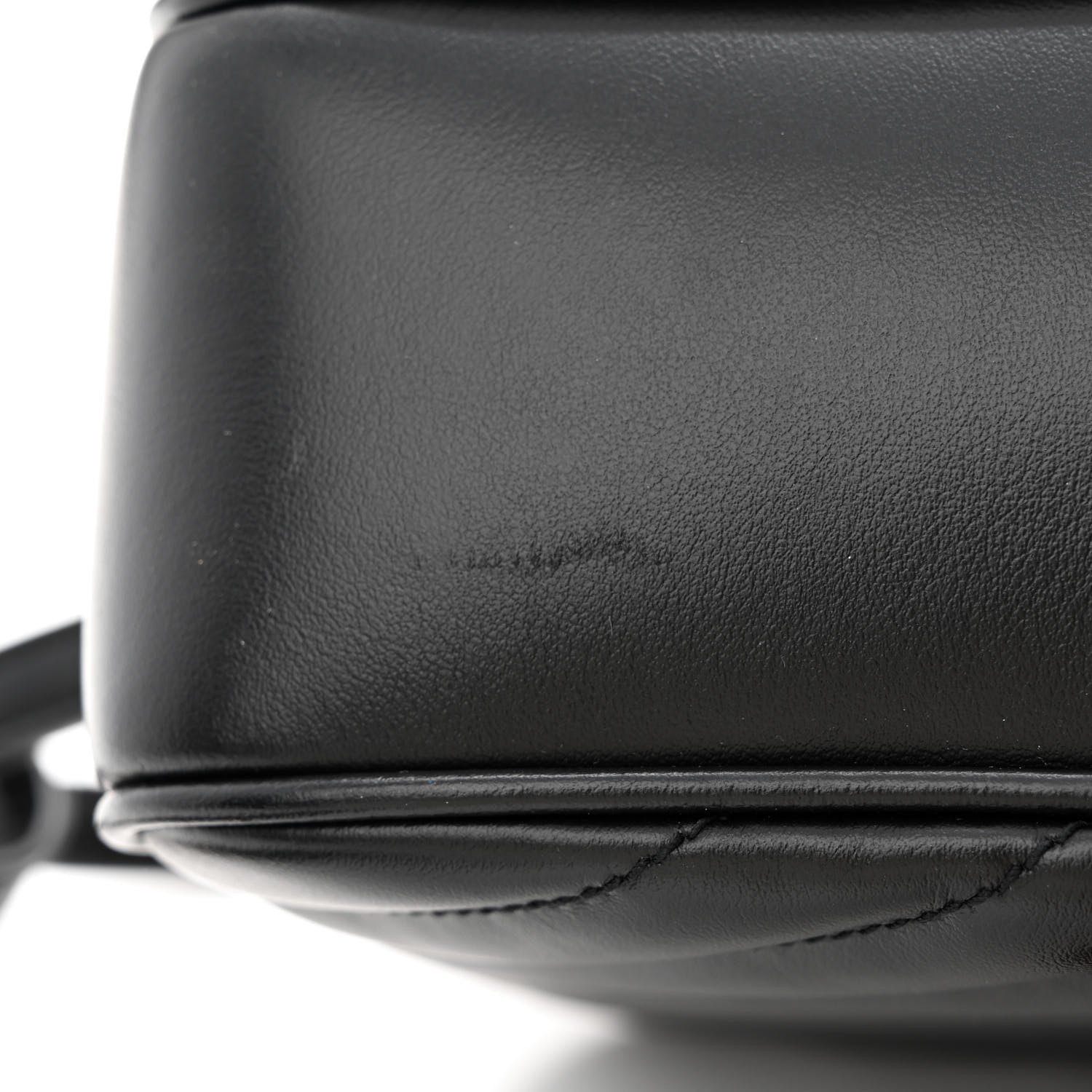 Saint Laurent Calfskin Matelasse Monogram Lou Camera Bag Black 11 of 13