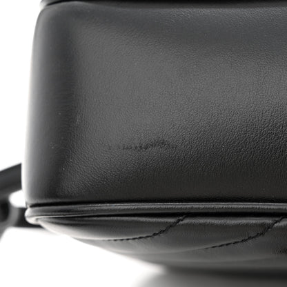 Saint Laurent Calfskin Matelasse Monogram Lou Camera Bag Black 11 of 13