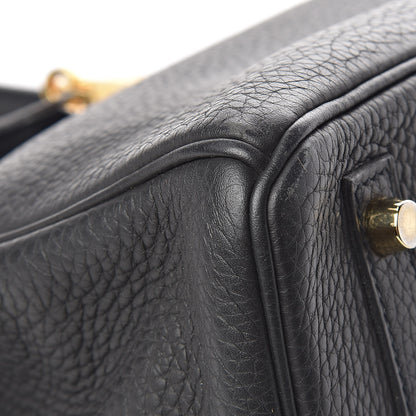 Hermes Taurillon Clemence Birkin 30 Plomb 27 of 32