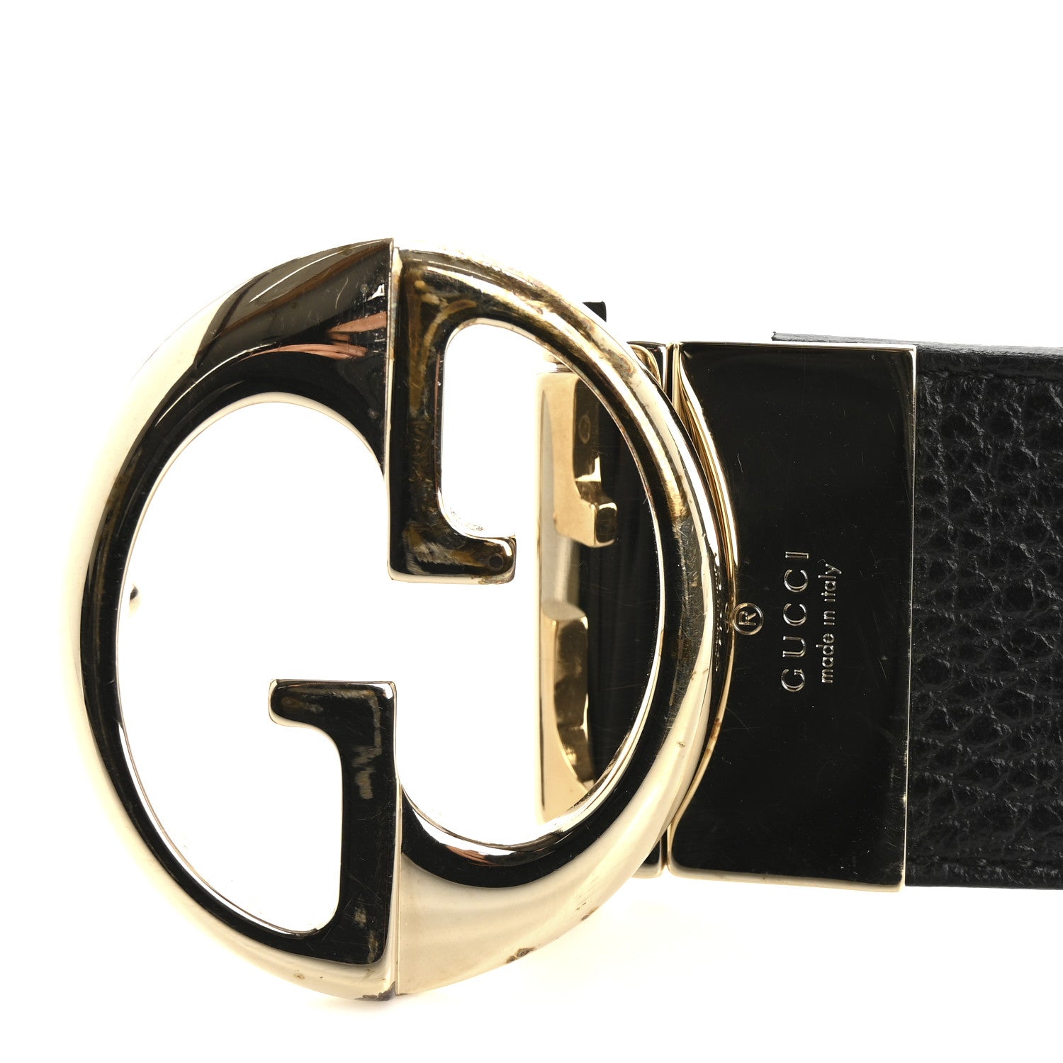 Gucci Calfskin 1973 Reversible Belt 75 30 Black Red 6 of 7