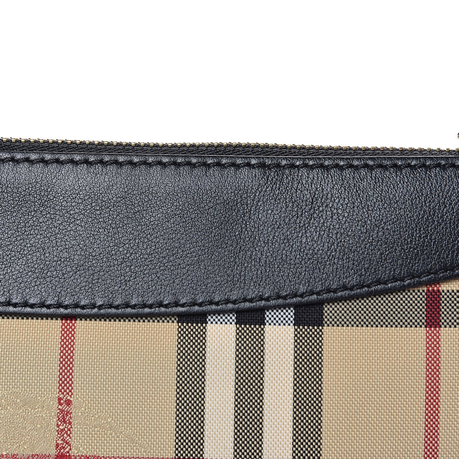 Burberry Horseferry Check Peyton Crossbody Clutch Bag Black 12 of 12