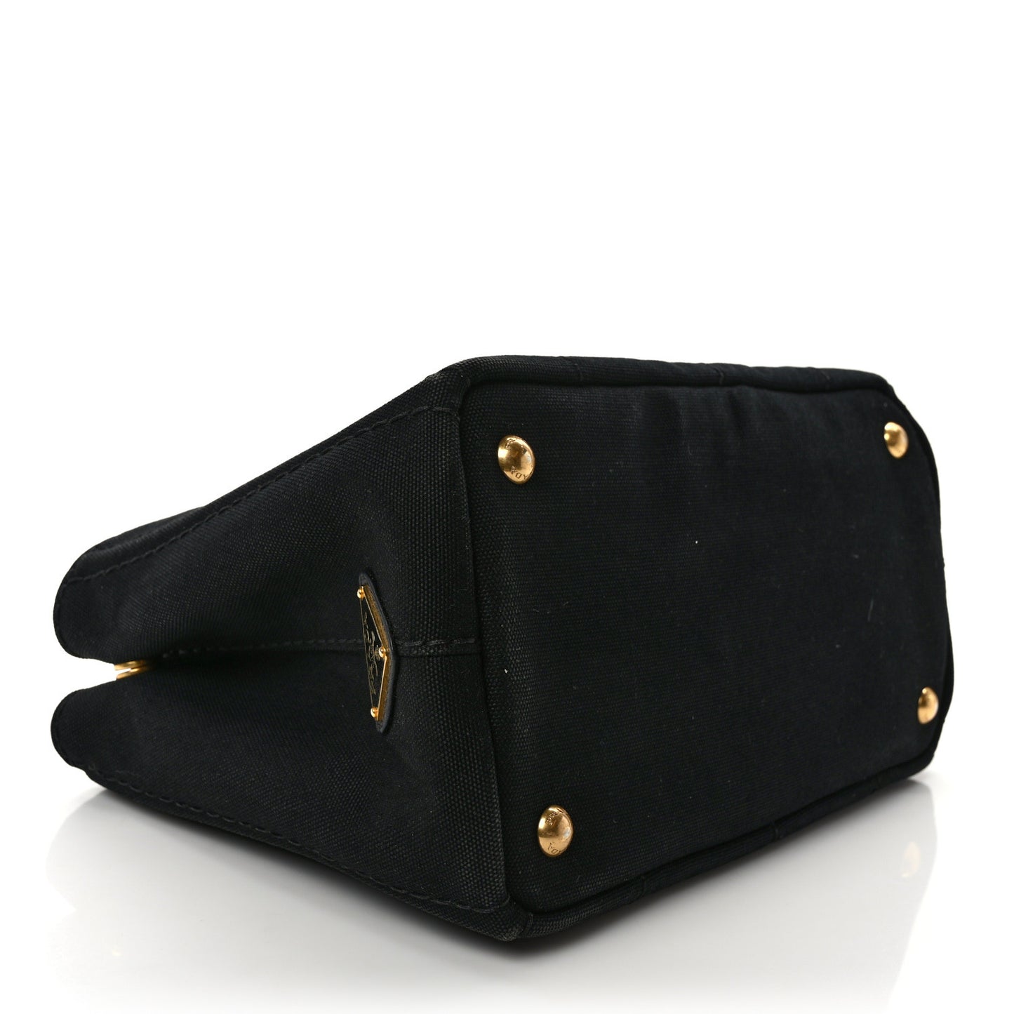 Canapa Small Logo Tote Black