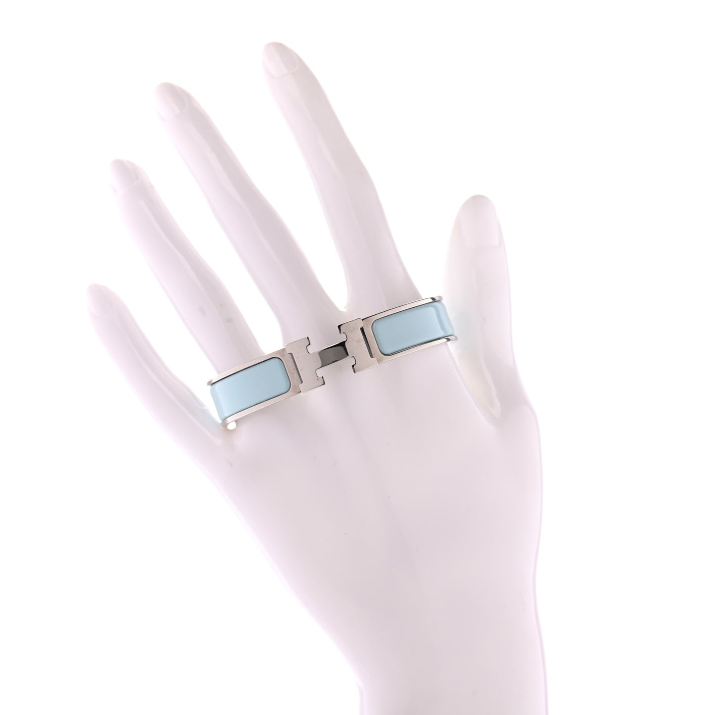 Enamel Narrow Clic Clac H Bracelet PM