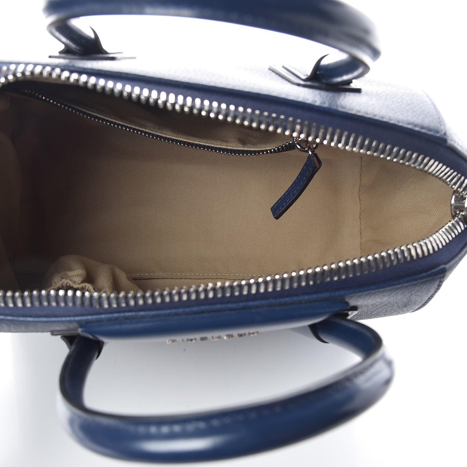 Givenchy Grained Calfskin Small Antigona Night Blue 5 of 10