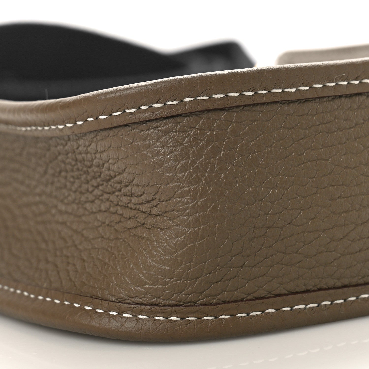 Hermes Taurillon Clemence Amazone Evelyne TPM Etoupe Bleu Indigo 8 of 9