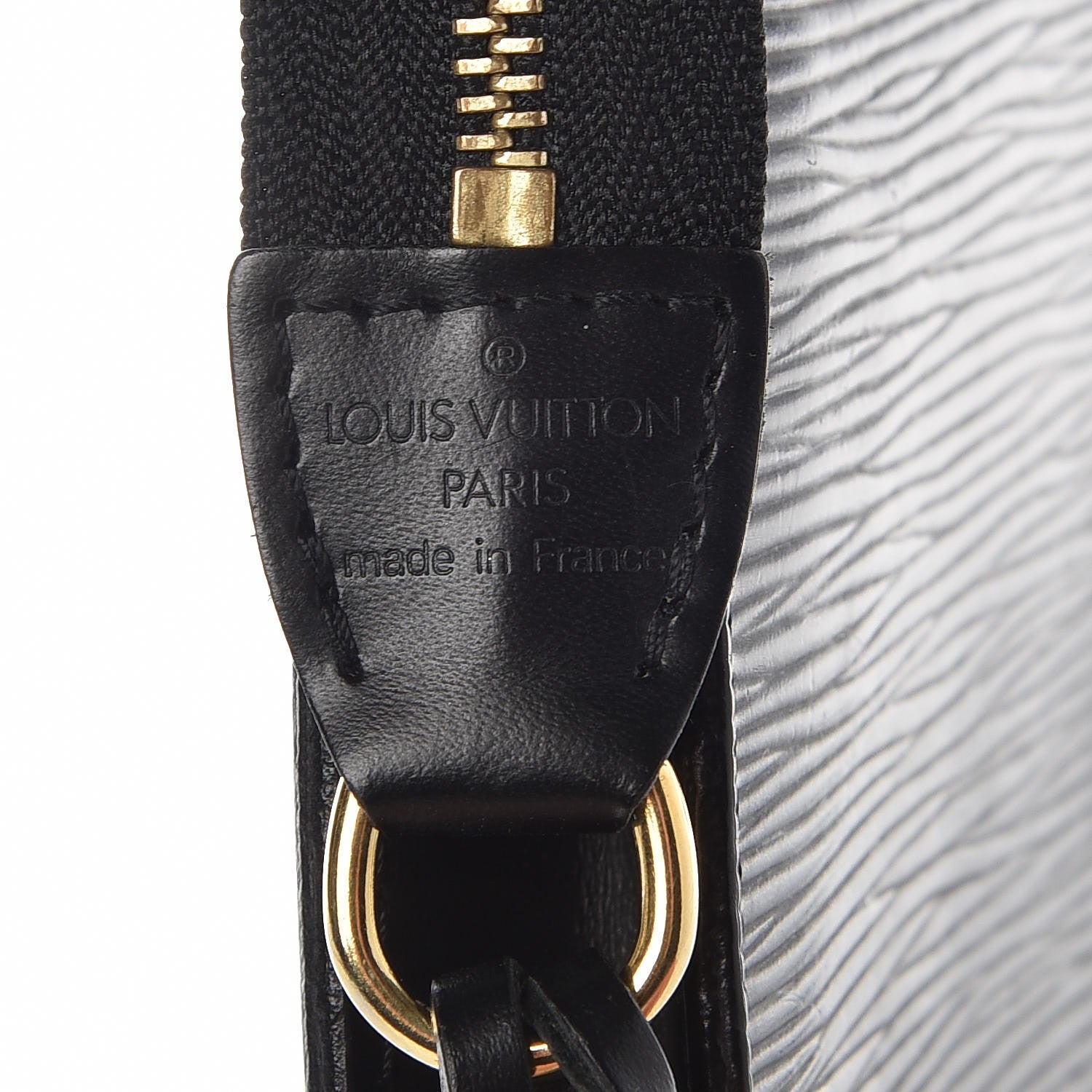 Louis Vuitton Epi Pochette Accessories 24 Black 8 of 12