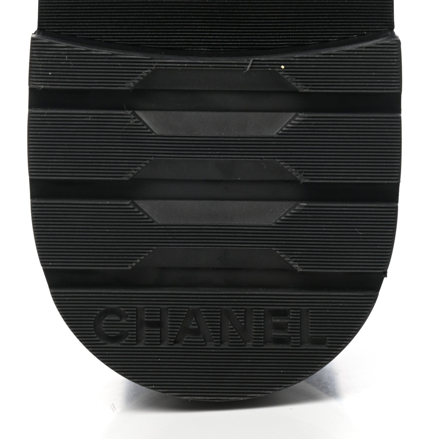 Chanel Denim Calfskin Quilted Lace Up Combat Boots 38 Blue 6 of 8