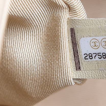 Chanel Lambskin Quilted Large 19 Flap Beige 7 of 12