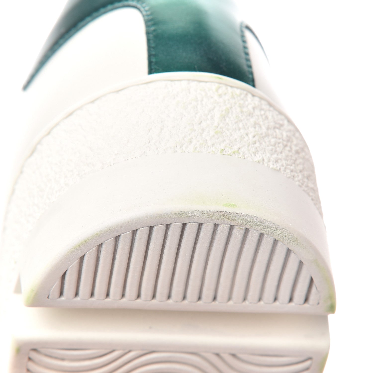 Gucci Calfskin Web Bee Embroidered Womens Ace Platform Sneakers 39.5 White 8 of 14