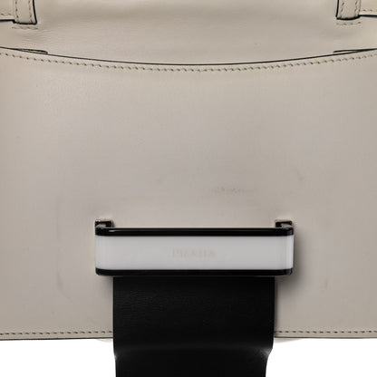 Prada City Calf Plex Ribbon Bag White 15 of 19