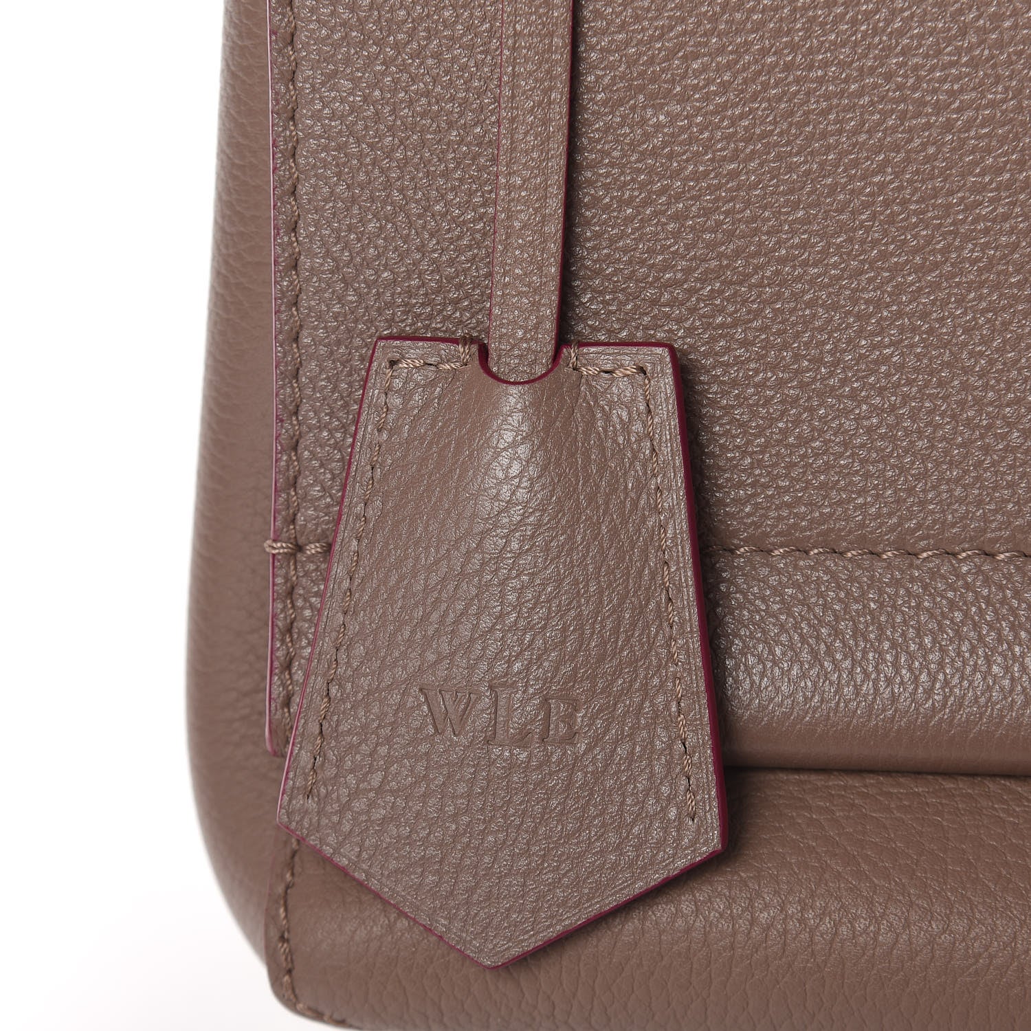 Louis Vuitton Soft Calfskin Lockme II Top Handle Taupe Glace 11 of 11