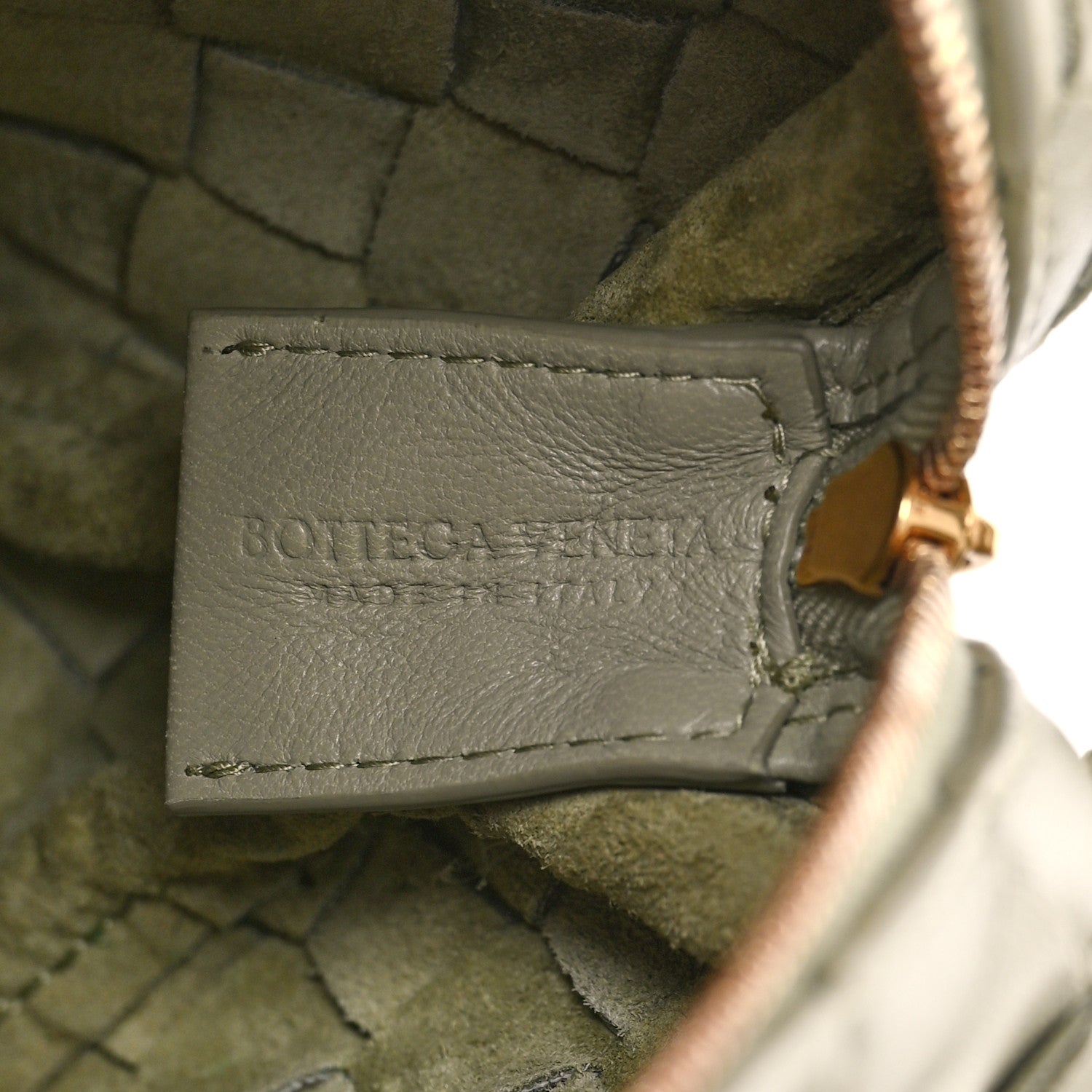 Bottega Veneta Nappa Intrecciato Mini Loop Camera Bag Travertine 6 of 9