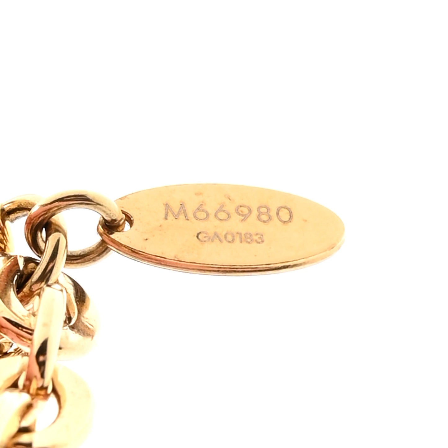 Monogram Ball Charm Key Chain Brown